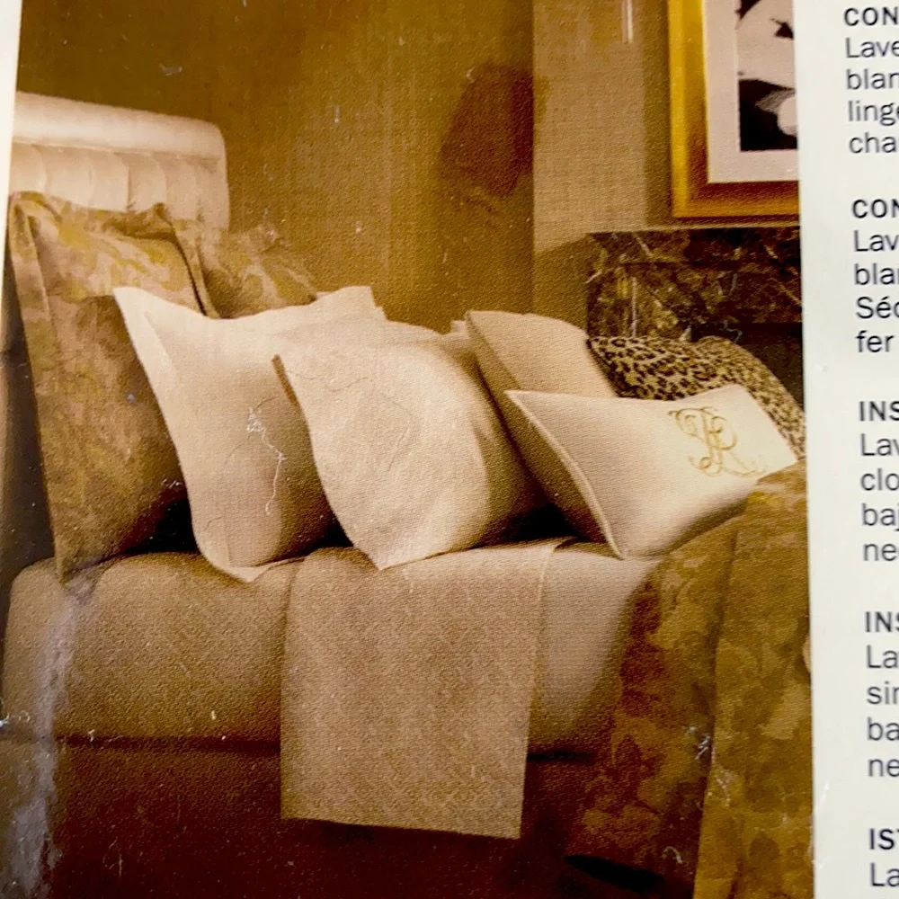 Ralph Lauren standard pillow